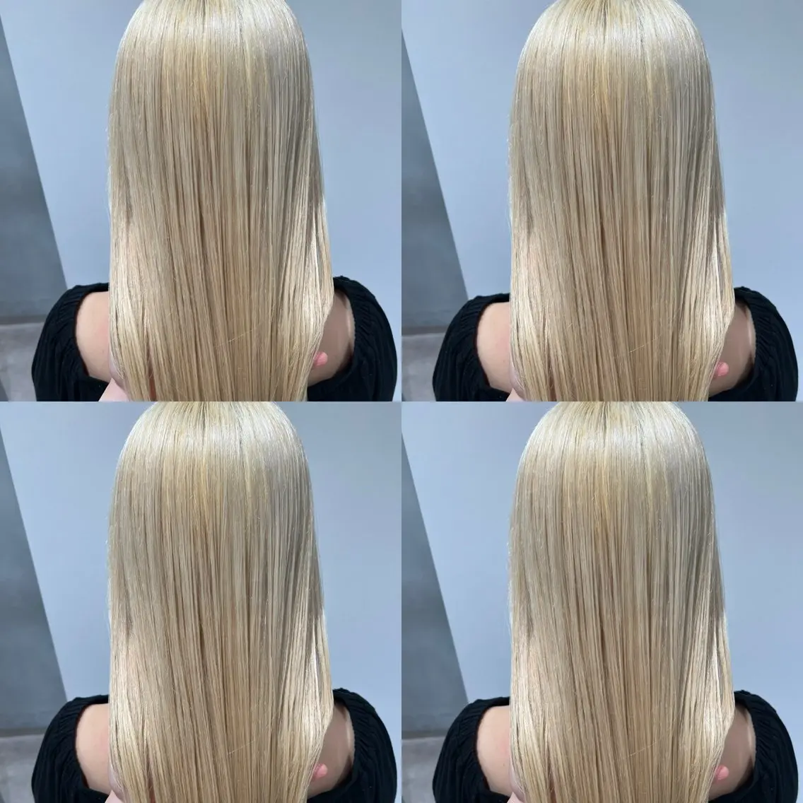 ミディアム カラー ブロンド ホワイトブロンド カット ヘアカラー 💎透明感カラー特化 💎TAISEIのヘアスタイル