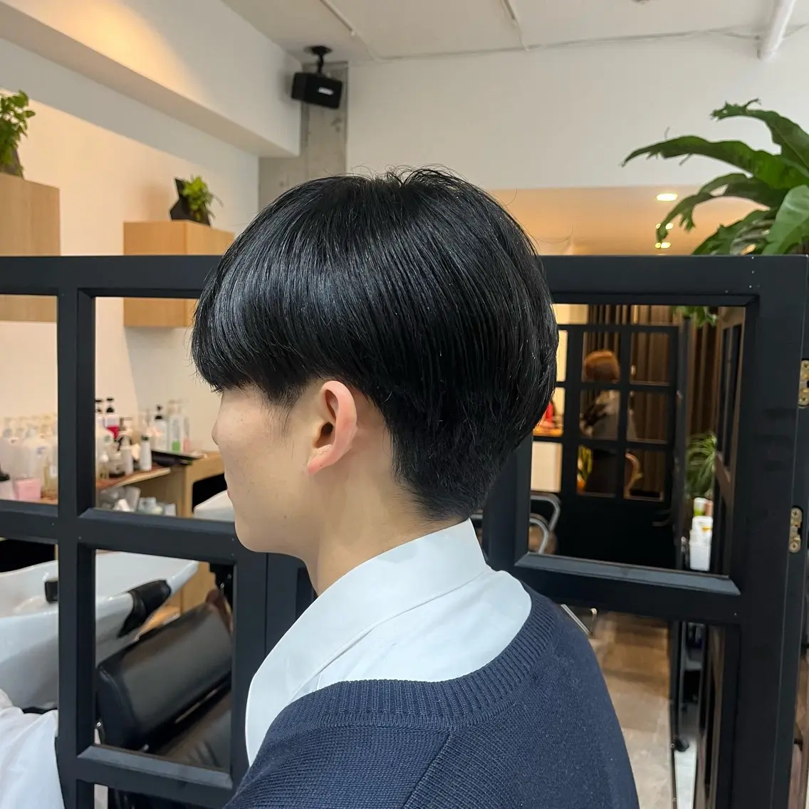 メンズ カット ブリーチなし 暖色カラー/井上あいのヘアスタイル
