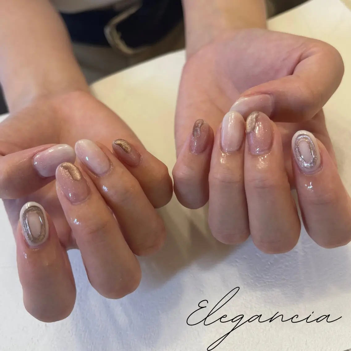 ネイル ハンドネイル Elegancia. Hiromiのネイルデザイン