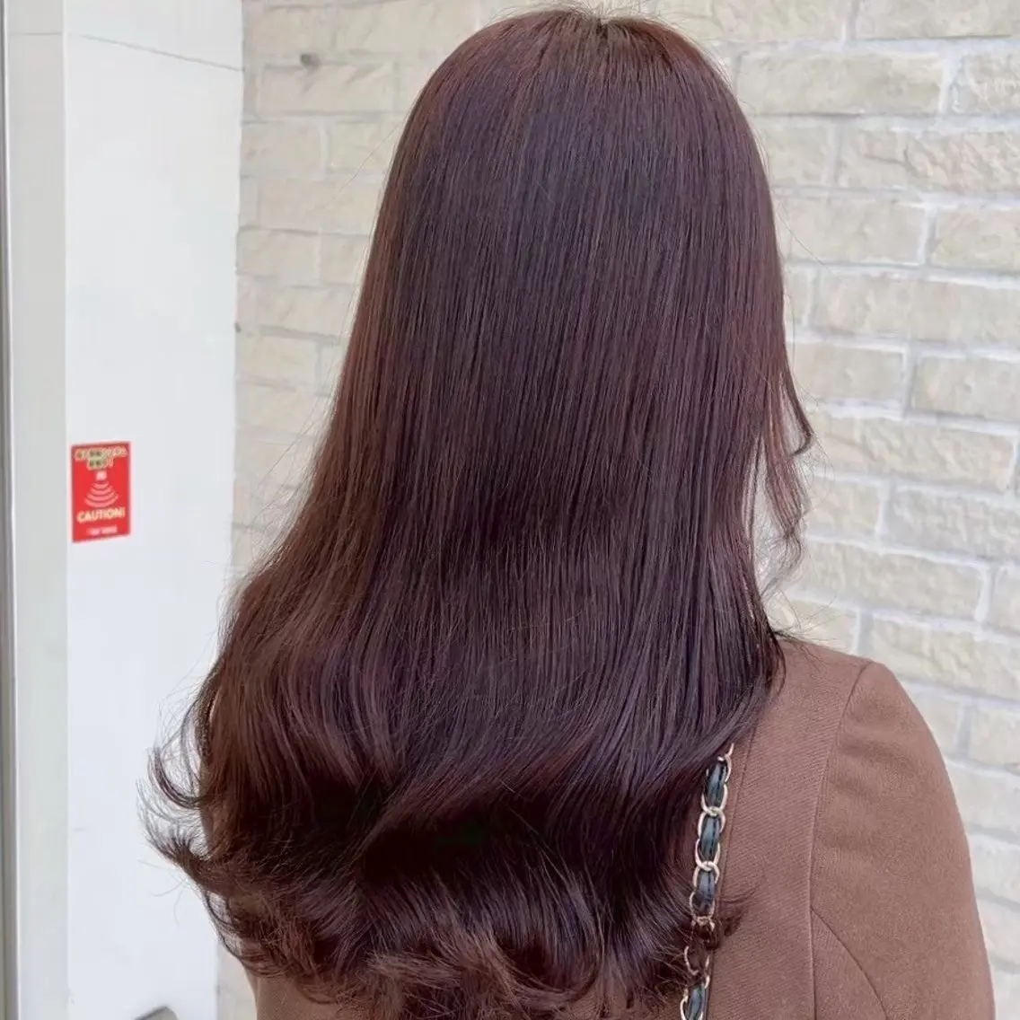ロング カラー 縮毛矯正/ワンカラー モデル募集🫧羽夏のヘアスタイル