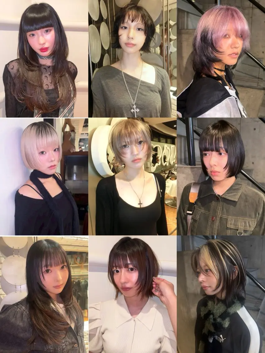 レディースカット(ショートカットNG)の写真