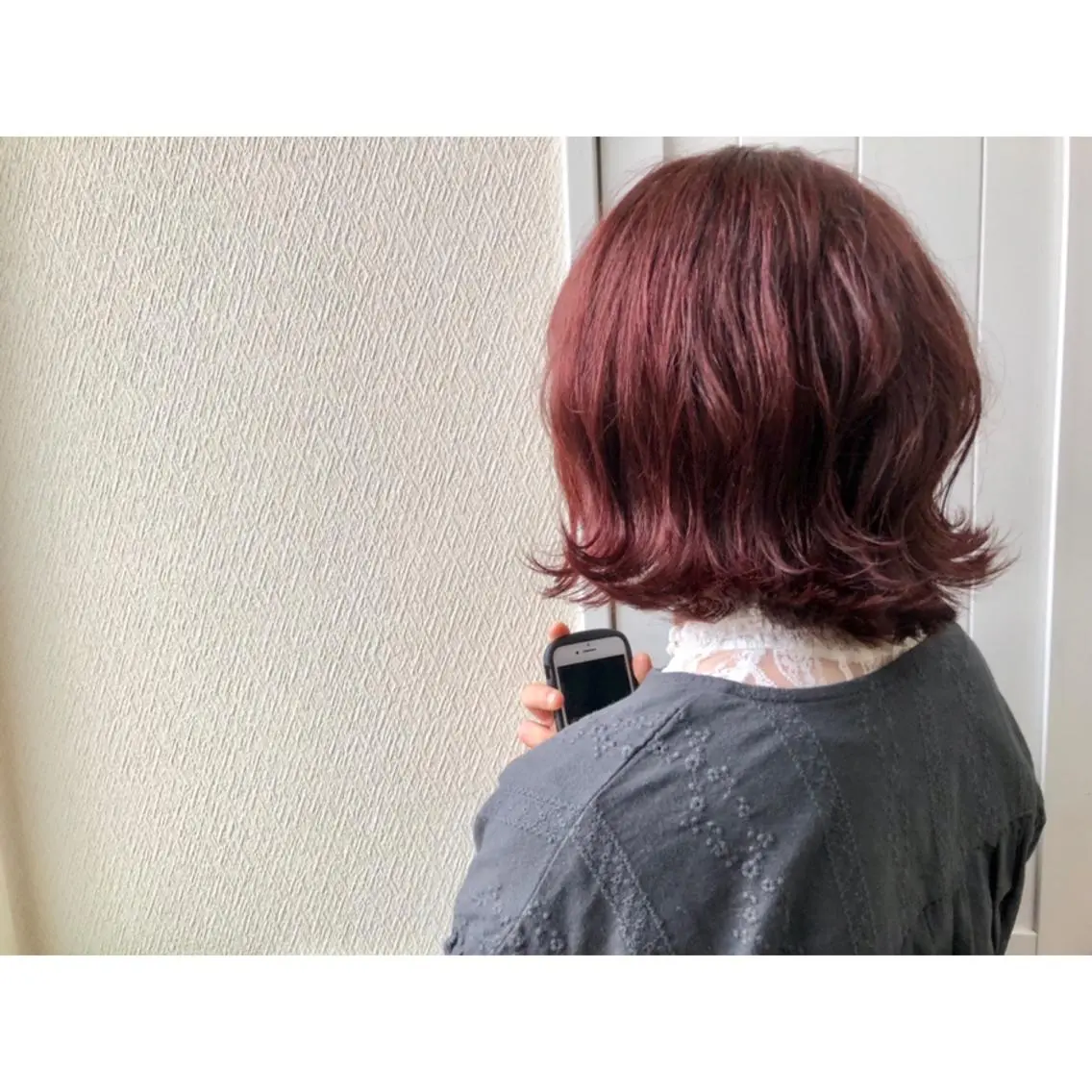 ミディアム カラー アッシュ ピンクカラー ピンクアッシュ 江上拓郎/ショート /酸性ストレートのヘアスタイル
