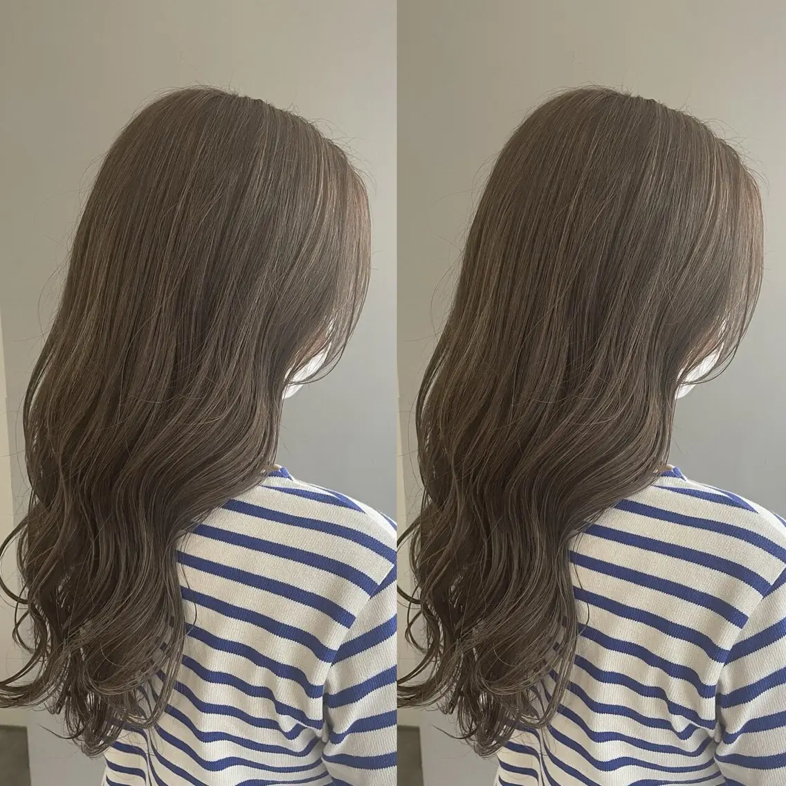 ロング カラー ヘアカラー 心斎橋韓国ボブ 好原良真のヘアスタイル
