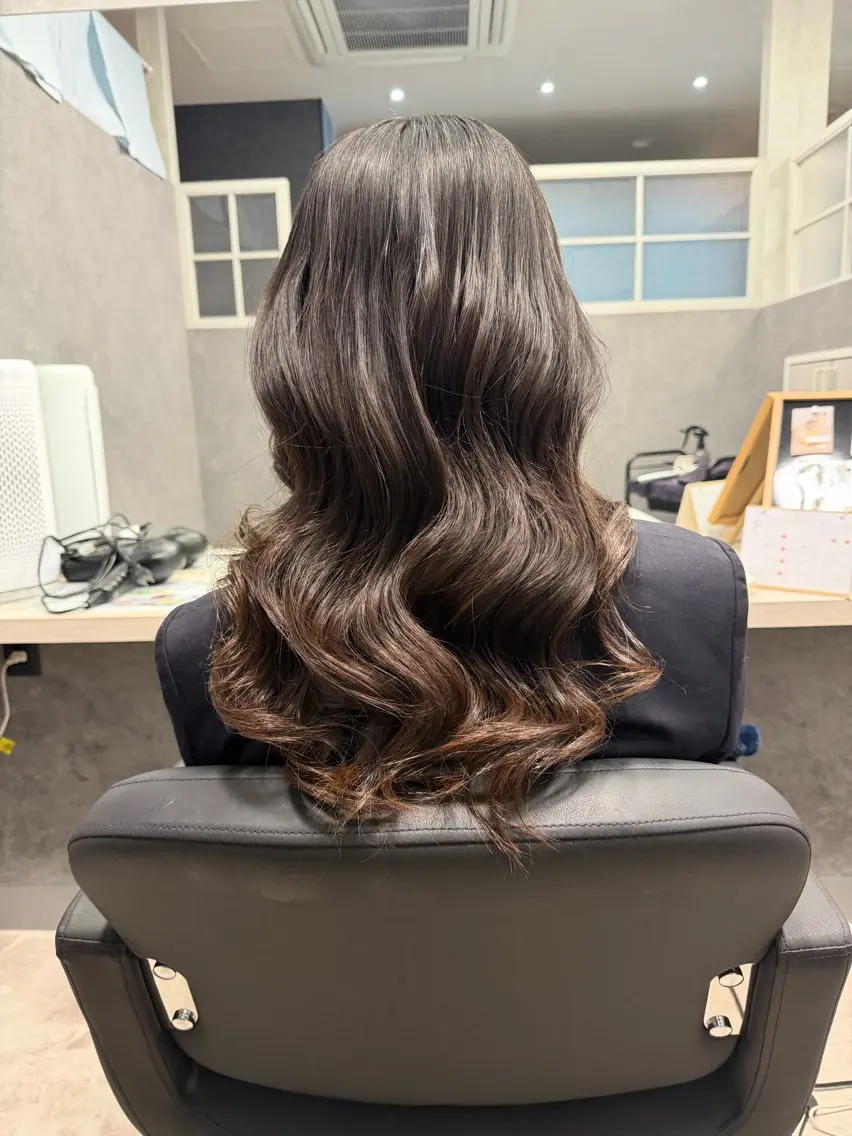 ロング ヘアアレンジ ヨシンモリ 加藤 あおいのヘアスタイル