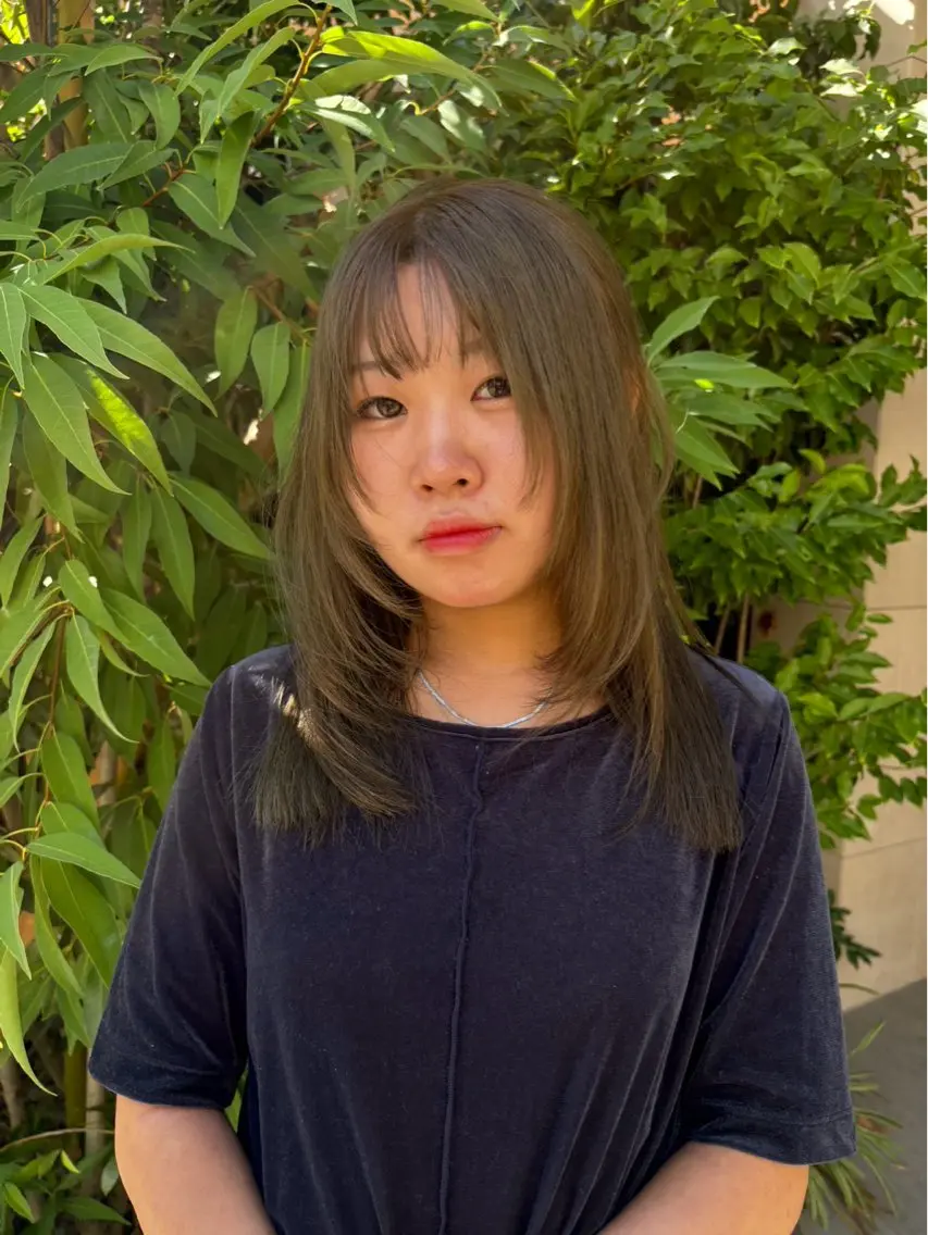 カラー ヘアカラー ARUE RYOFUのヘアスタイル