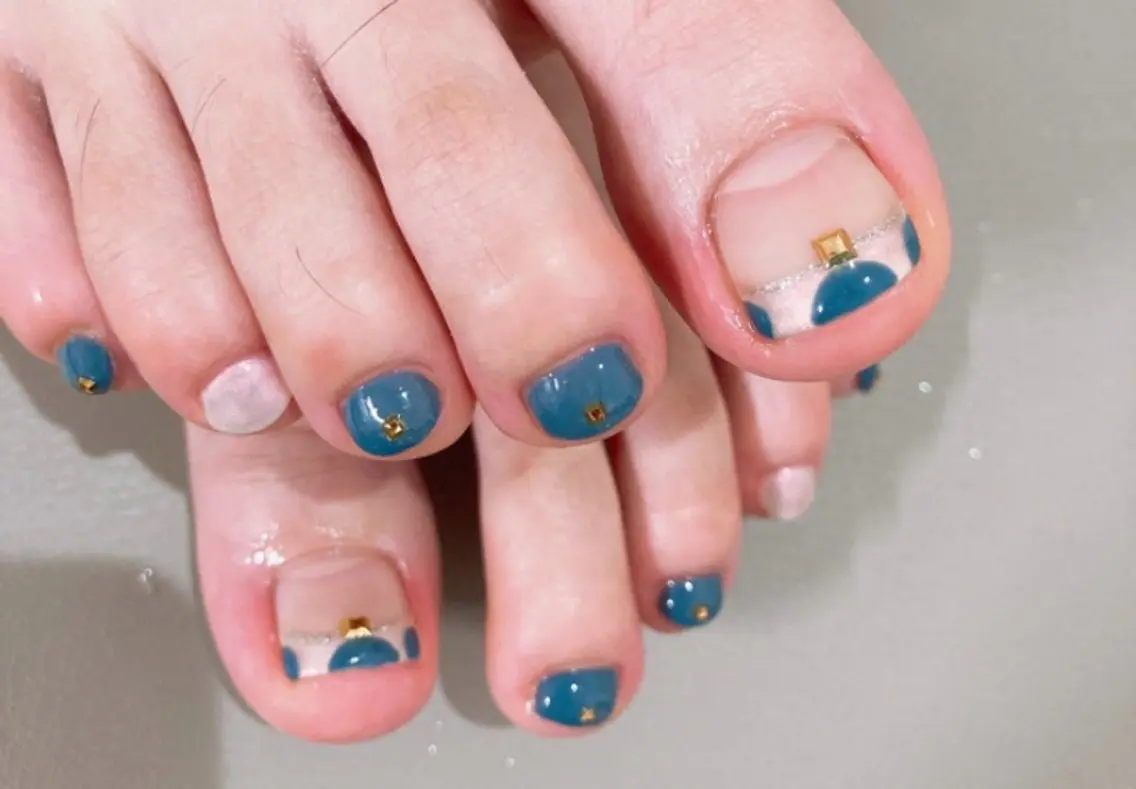 【ご新規様限定価格】フット親指デザイン💅オフなしの写真