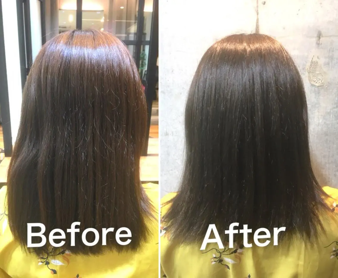 カラー アディクシーカラー オレンジ カット トリートメント 佐瀬竜矢PRIMAL /portのヘアスタイル