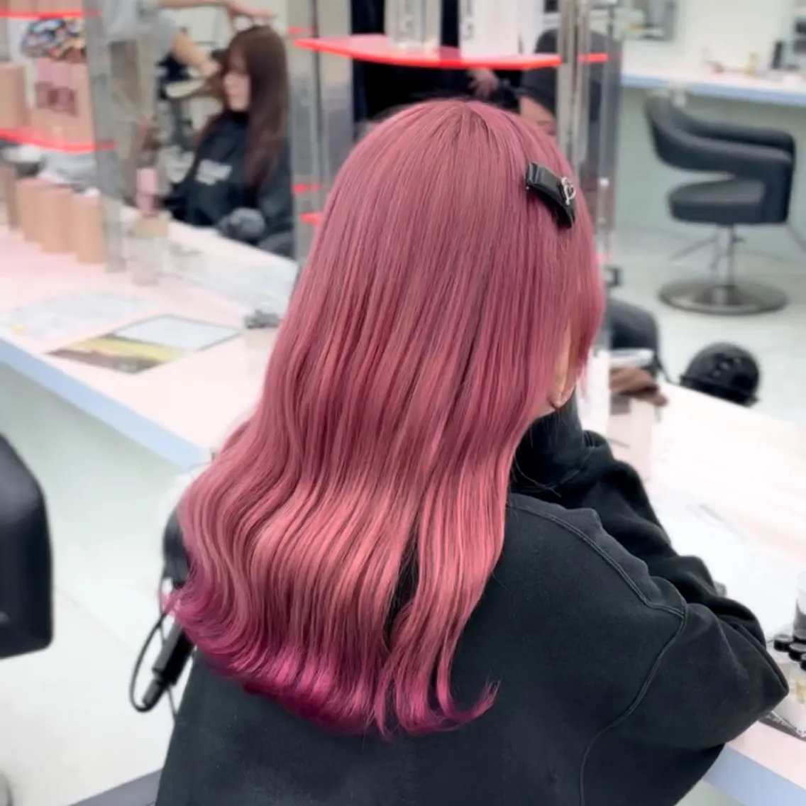 ロング カラー カット ヘアカラー トリートメント ヘアセット ‎🎀HONOKA 🎀／似合わせカラーのヘアスタイル