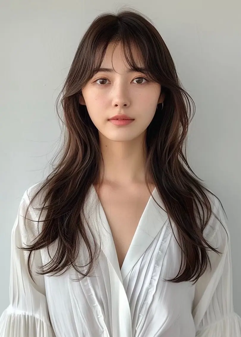 ロング カラー カット ヘアカラー トリートメント 佐藤優晟/カラー/ 癖毛ショート/表参道のヘアスタイル