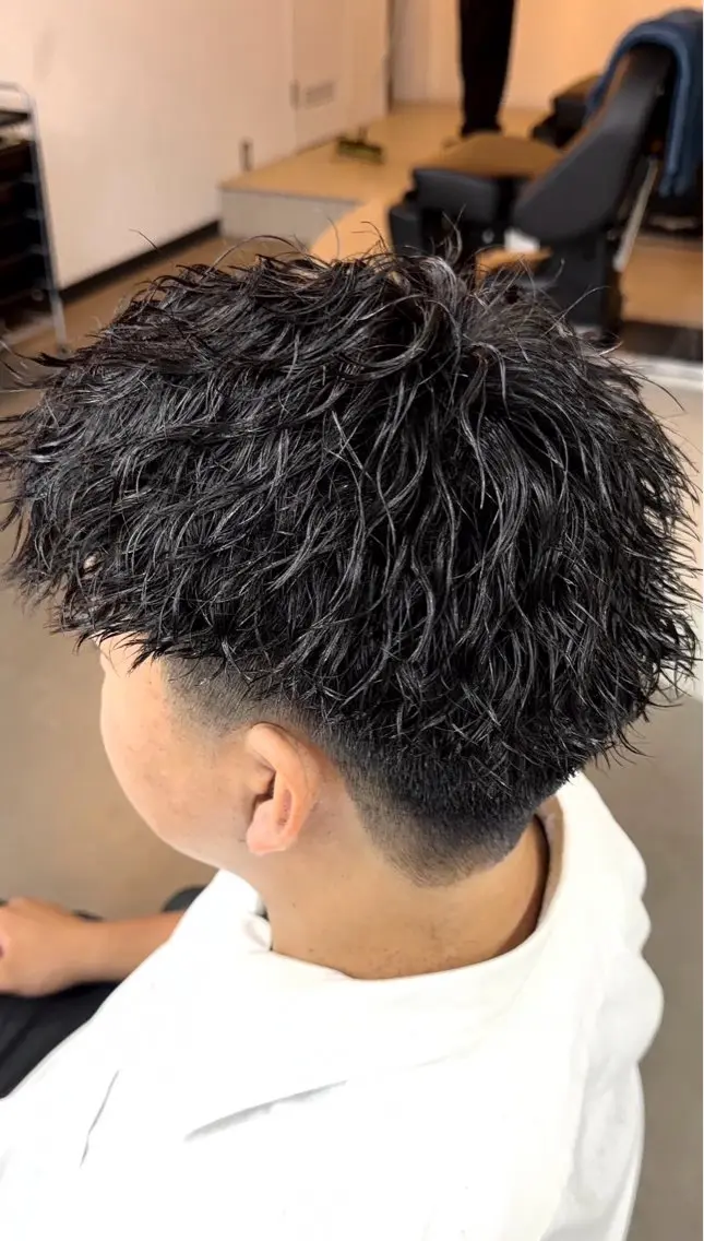 パーマ メンズ メンズパーマ カット パーマ 🔥メンズ特化🔥 メッシュ/パーマのヘアスタイル