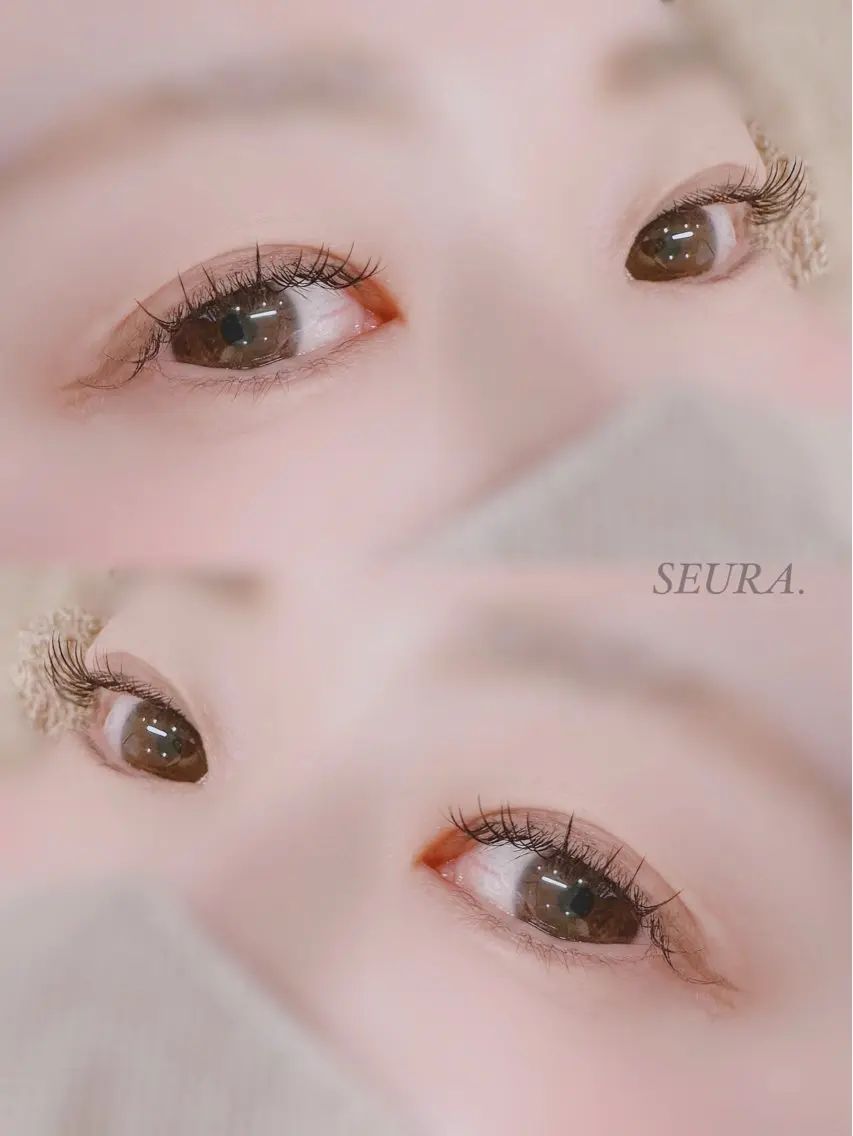 マツエク・マツパ フラットラッシュ セーブル マツエク SEURA. saya /JR尼崎のマツエク・マツパデザイン