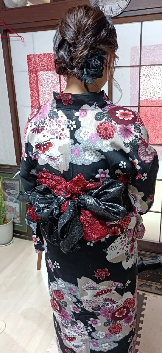 お祭り♬.*浴衣着付&ヘアセットの写真