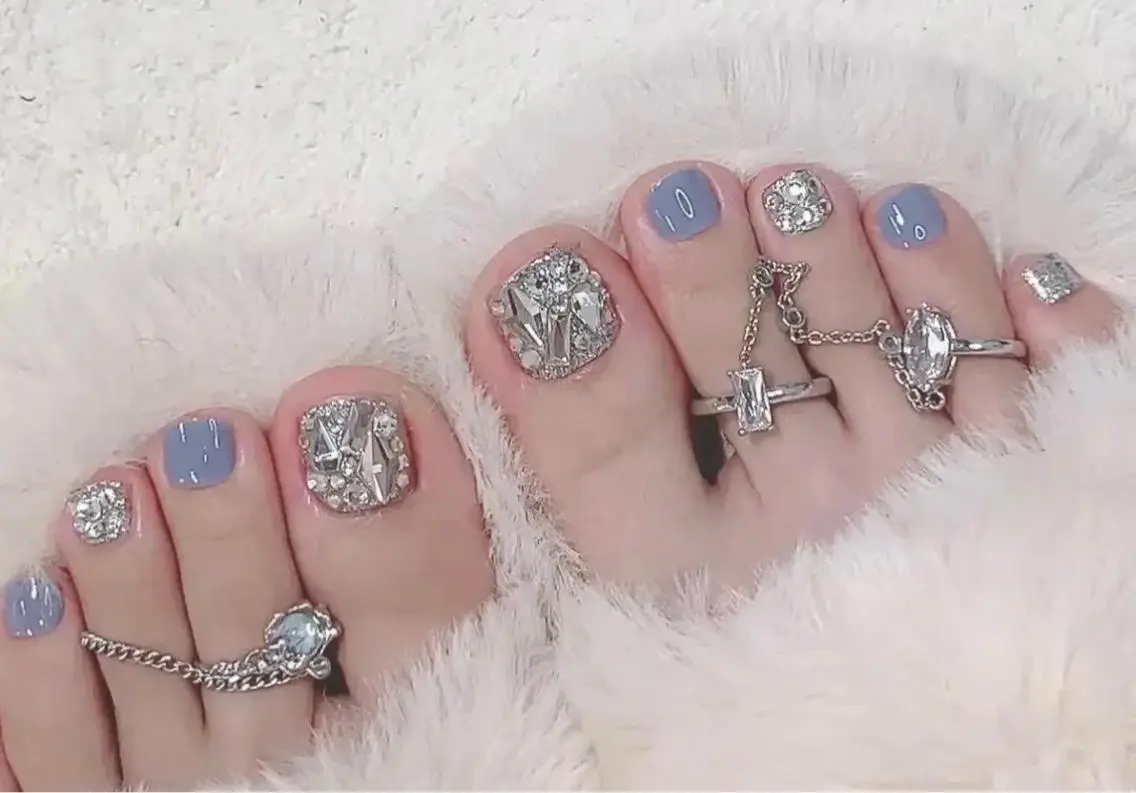 🎀foot 90つけ放題5580（シンプル持ち込みデザイン）（ア—ト4本）トレーニングメニュー、7日以内直し無料）の写真
