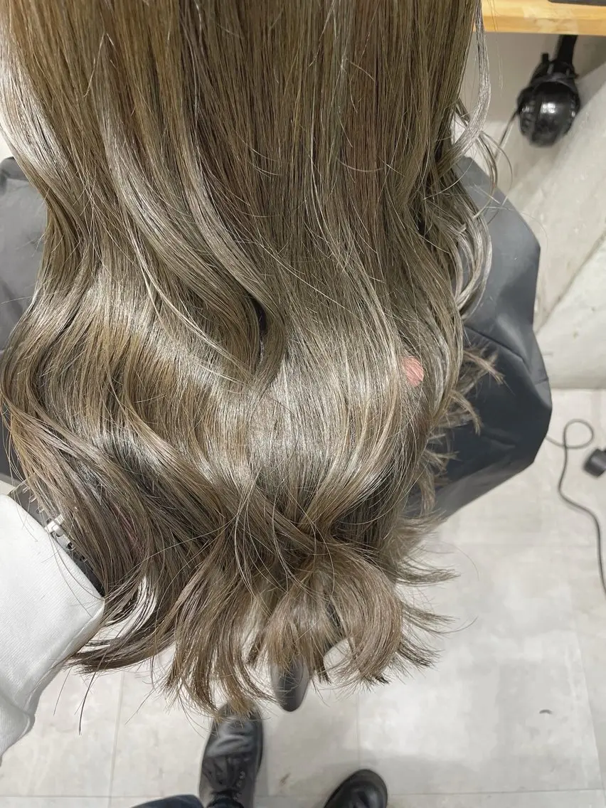 セミロング カット ヘアカラー トリートメント 堀江将太朗/恵比寿/ メンズカットのヘアスタイル
