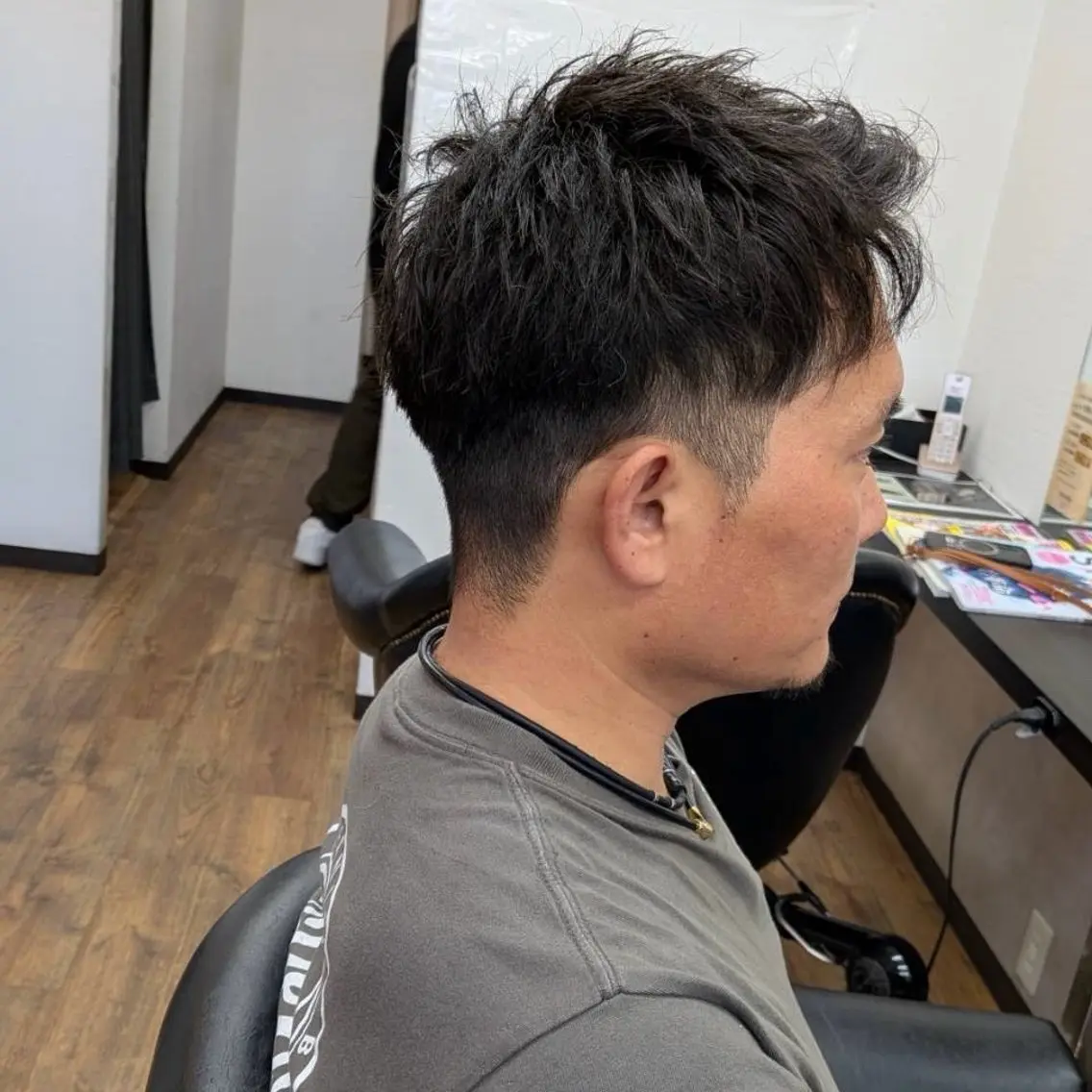 ショート メンズ monde 西田店のヘアスタイル