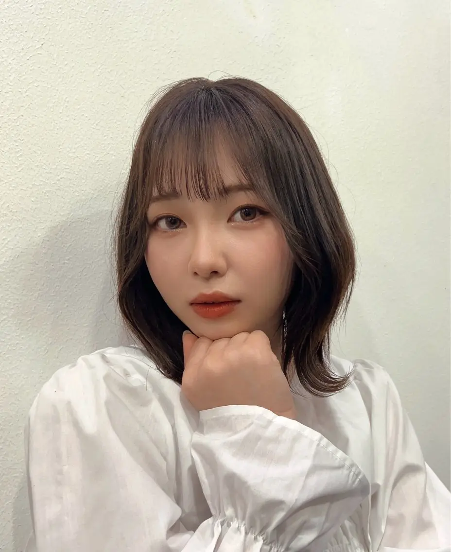 ミディアム 平田 一成のヘアスタイル