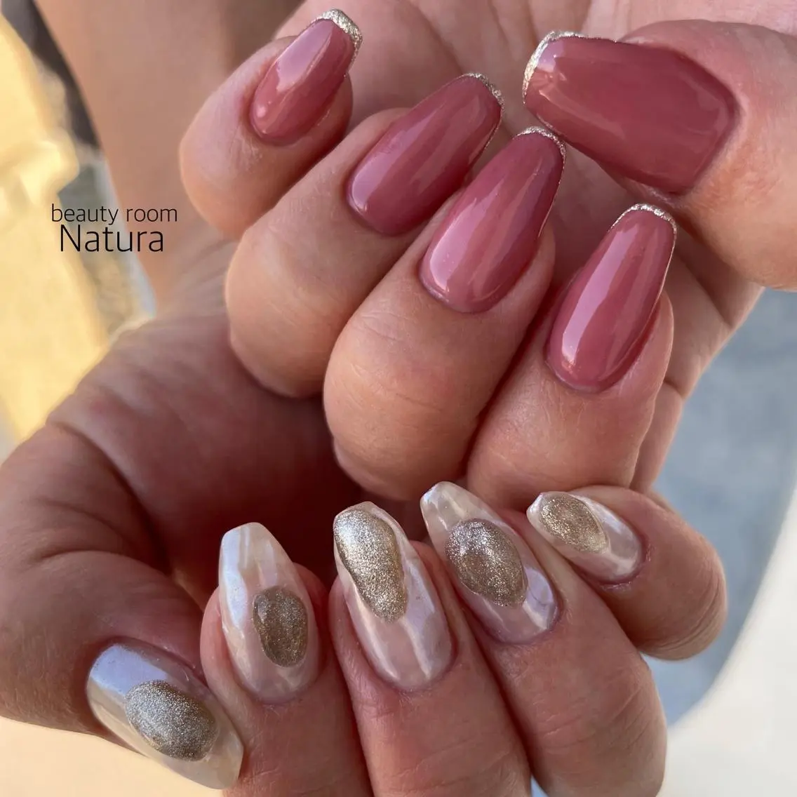 ネイル ハンドネイル beautyroom Naturaのネイルデザイン