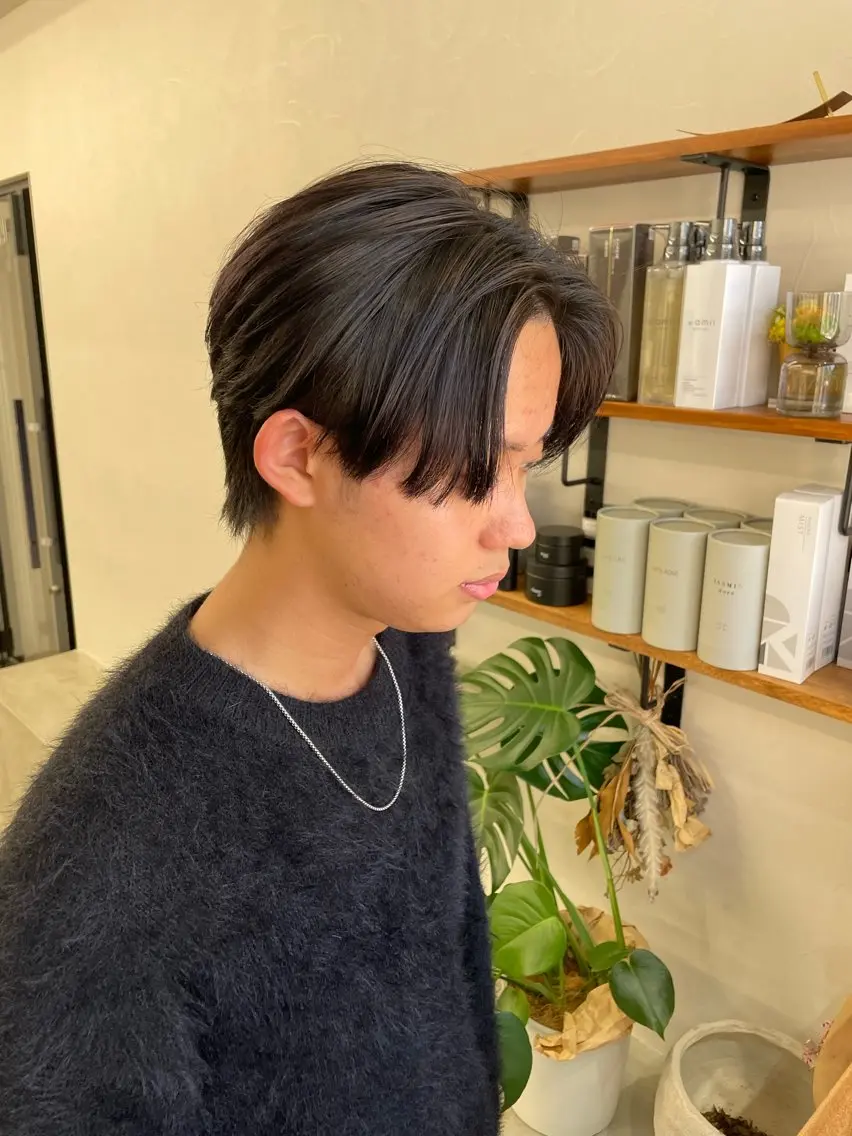 メンズ カット 🌱大人っぽさ🌱 ニュアンス/リョウガのヘアスタイル