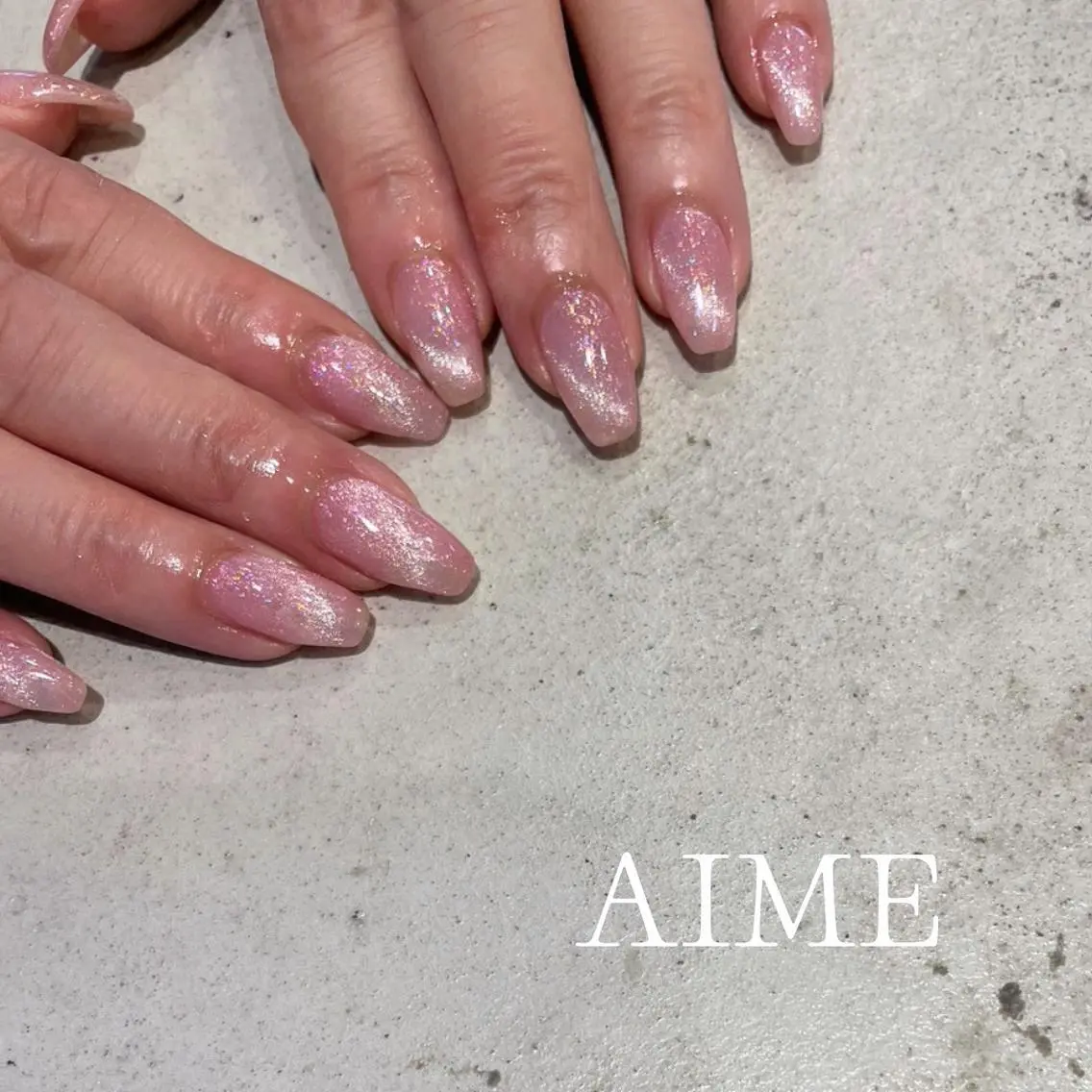 ネイル アートネイル ハンドネイル AIME （momo）のネイルデザイン