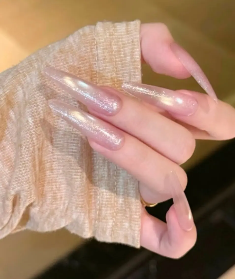 ネイル ハンドネイル H3 Nail Tsuki🦋💙のネイルデザイン