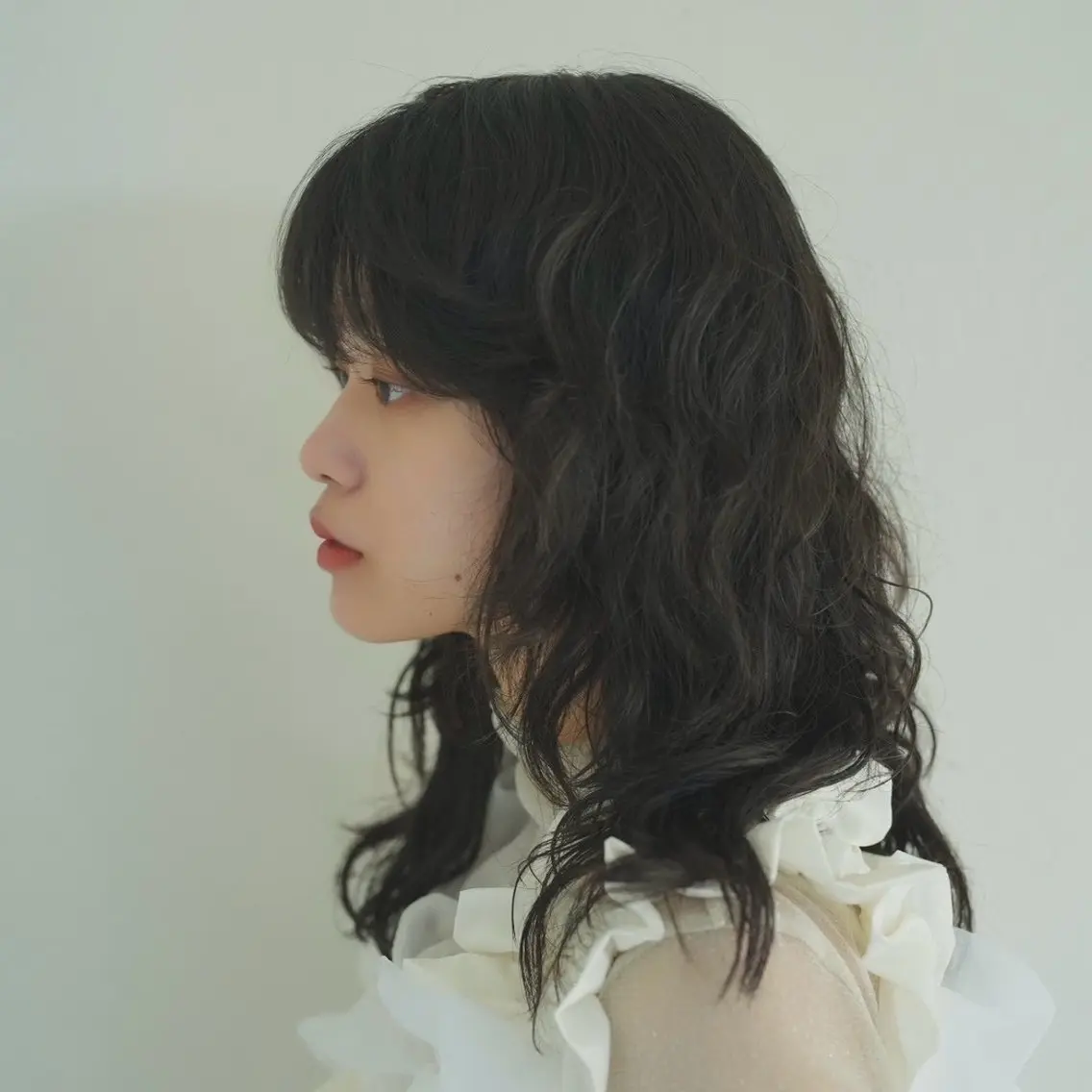 ロング カラー ヘアアレンジ ヘアカラー 韓国×艶髪 さきのヘアスタイル