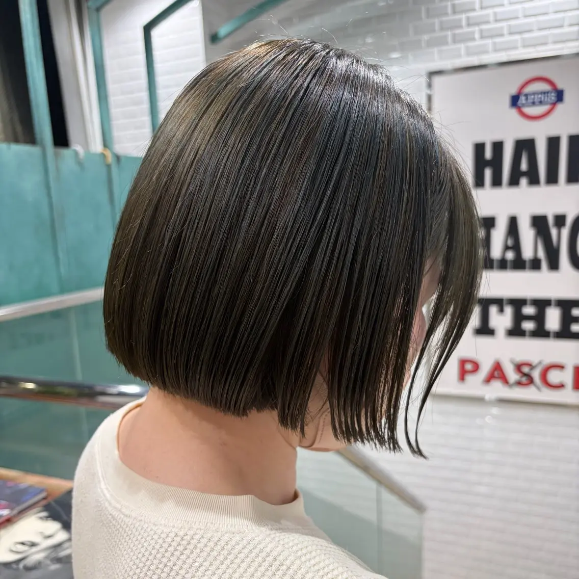 ショート カラー ボブ オノデラ ハヅキ/ 横浜のヘアスタイル