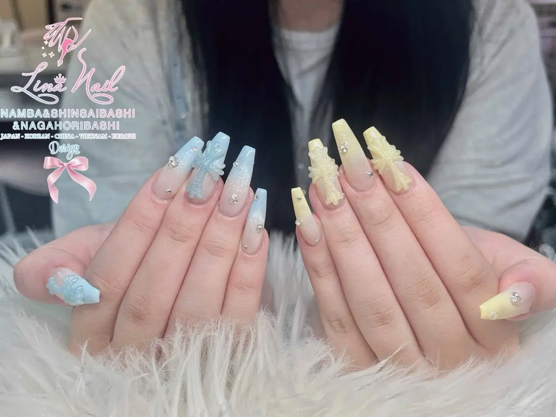 セミロング Linanail Nambaのマツエク・マツパデザイン