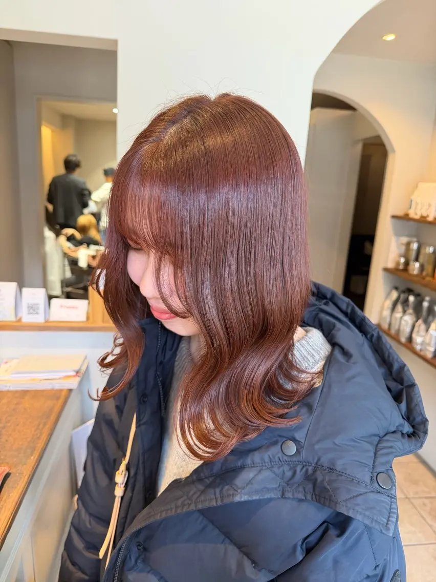 カラー カット ヘアカラー トリートメント 岩切 美海のヘアスタイル