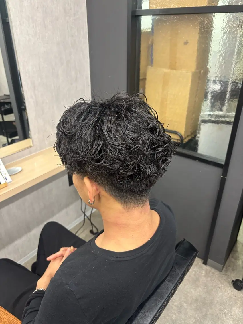 メンズ メンズパーマ 石原 望来のヘアスタイル