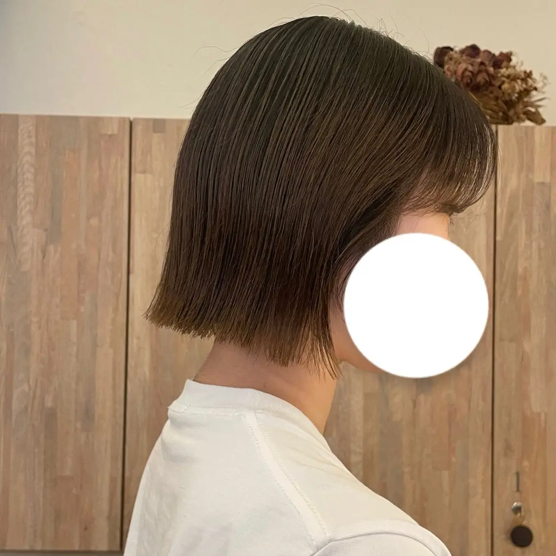 ショート カラー ボブ NAMI ／ BRICKのヘアスタイル