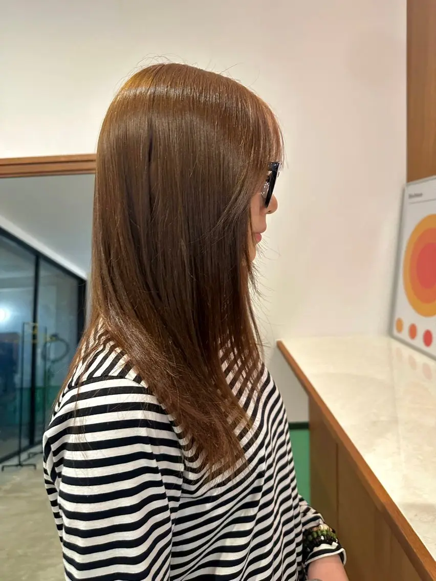 カラー ヘアカラー 渡瀬 晴也のヘアスタイル