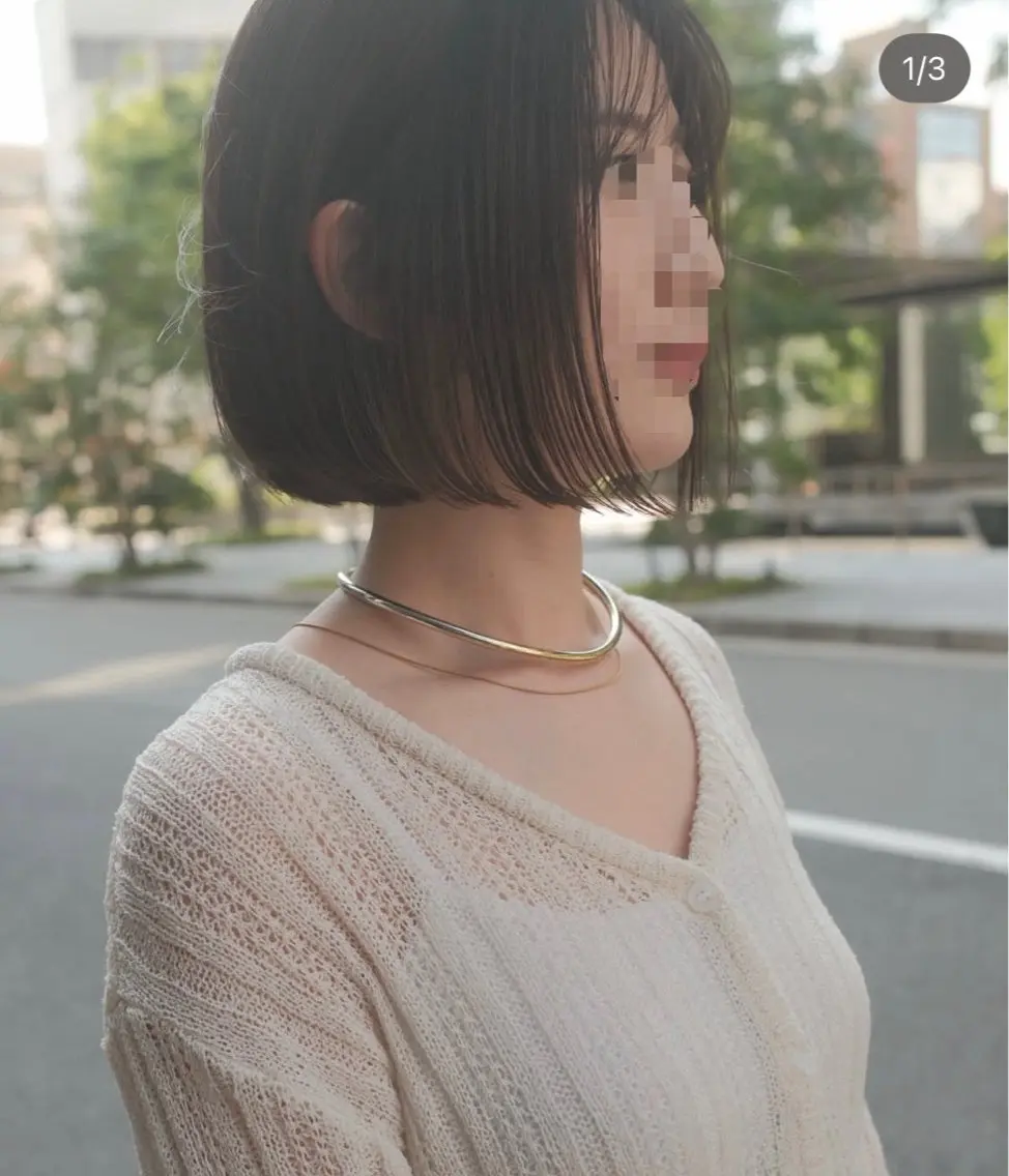 ショート momoka モデル募集のヘアスタイル