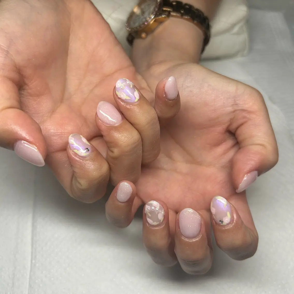 ネイル ハンドネイル 水山 暎華のネイルデザイン