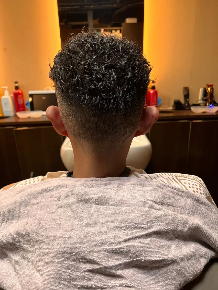 カット、パーマの写真