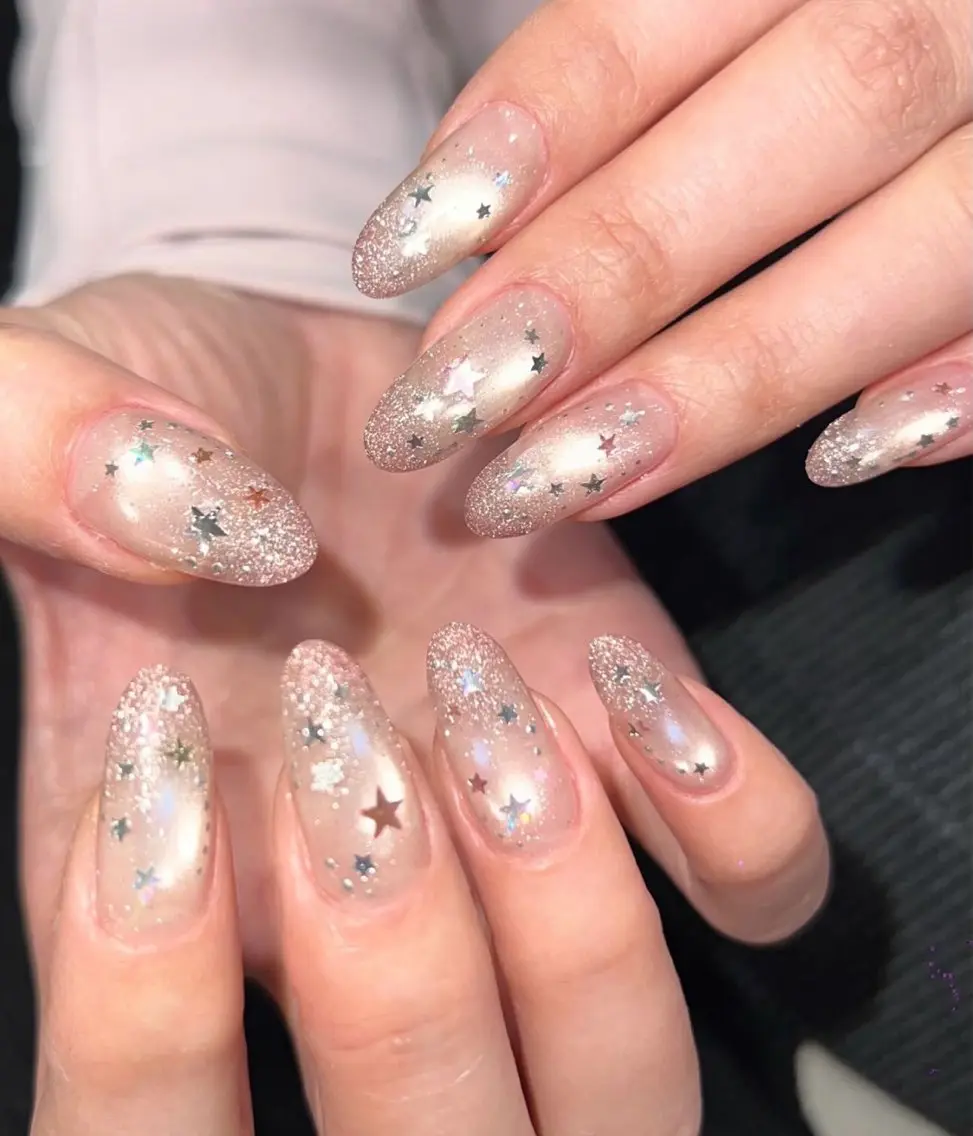 ネイル チークネイル ドット フレンチネイル グラデーション 韓国ネイル ハンドネイル Minette nailrinrinのネイルデザイン