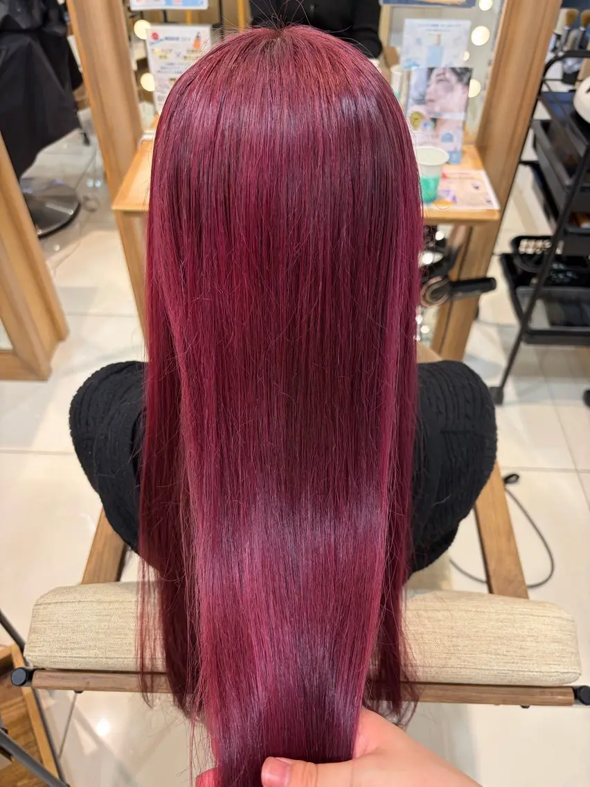 ロング カラー ヘアカラー ブリーチෆ‪ハイトー ンカラー☾runaのヘアスタイル