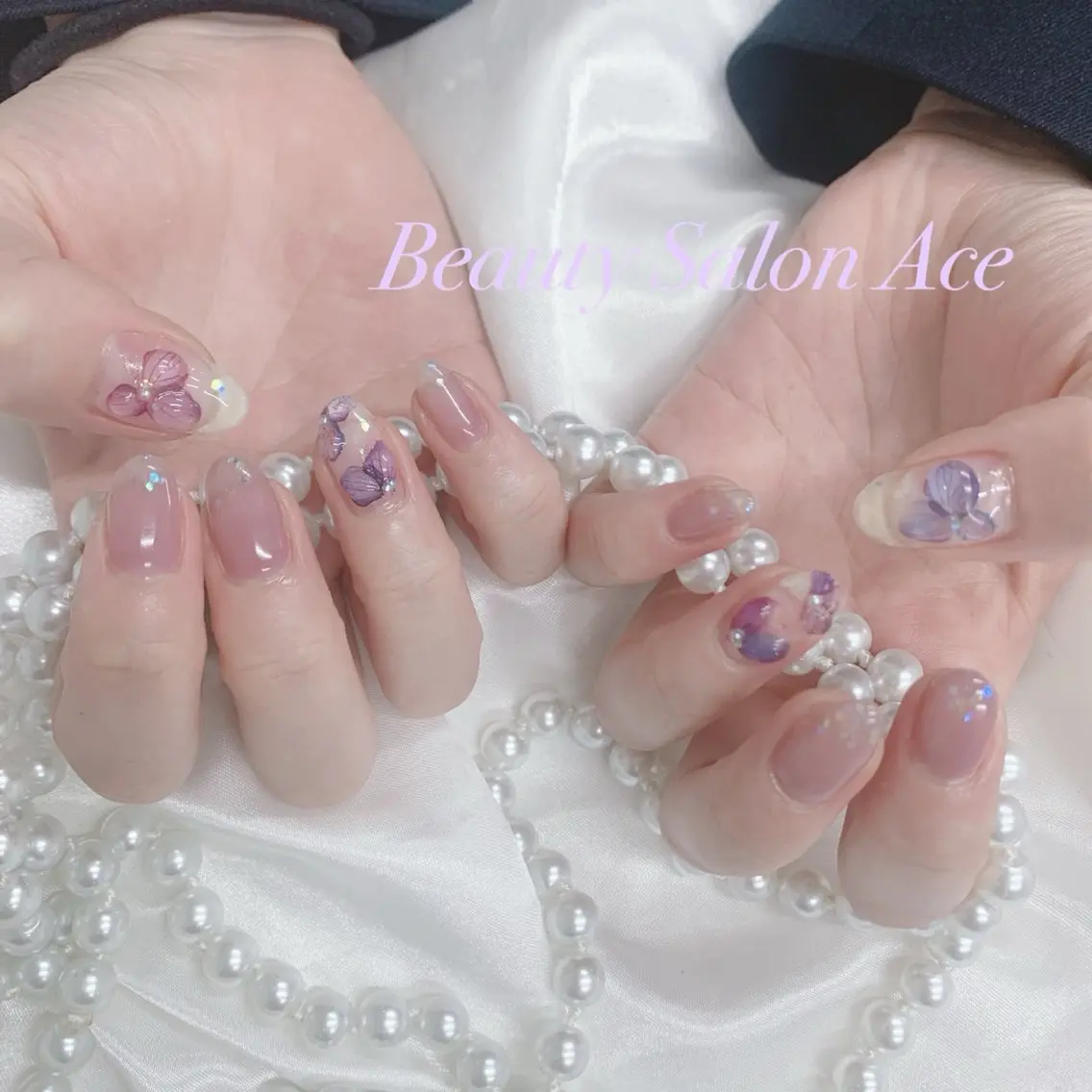 ネイル クリアネイル ハンドネイル ハンドケア 池袋フィルイン Ace♡Nailのネイルデザイン