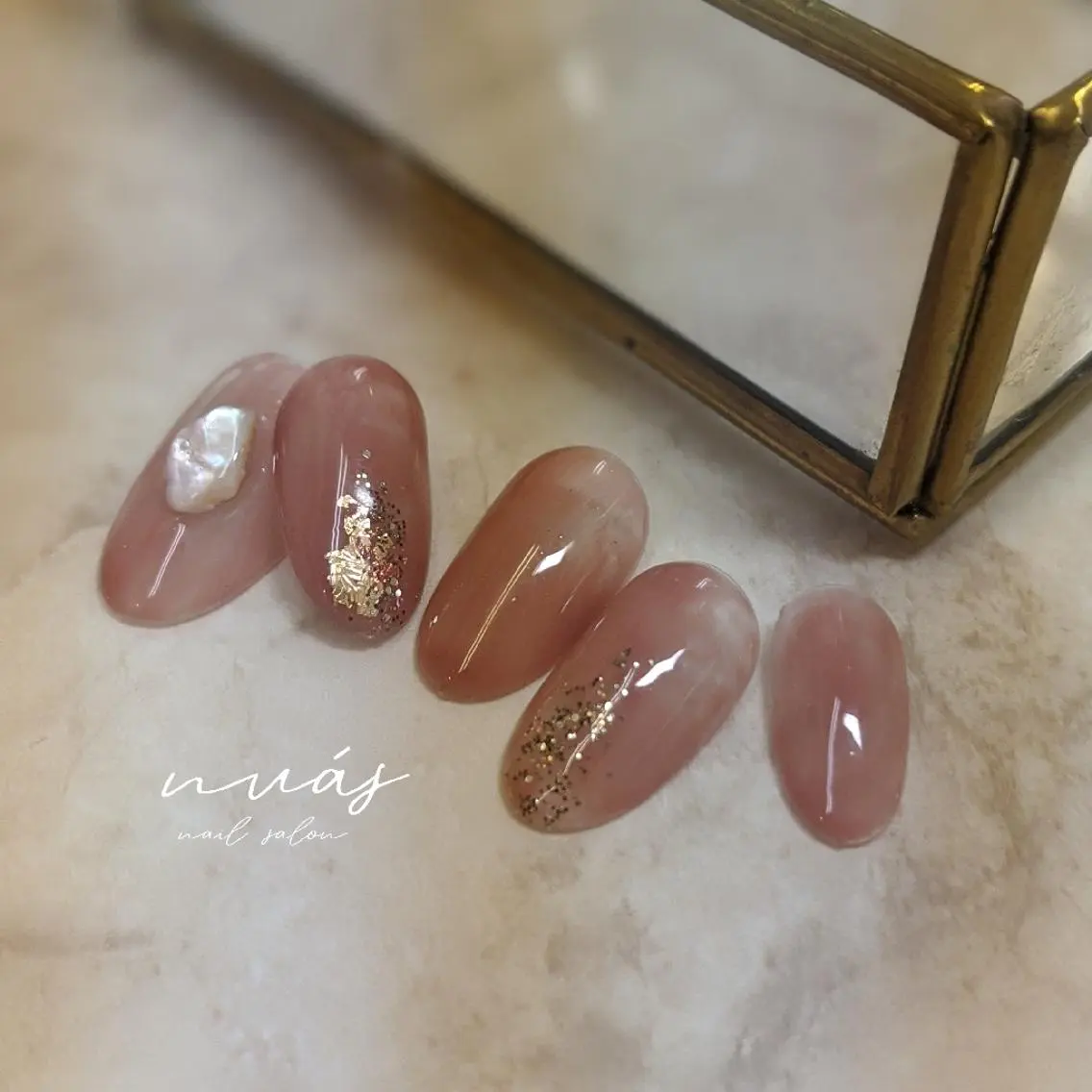 ネイル nuás nail & eyeのネイルデザイン