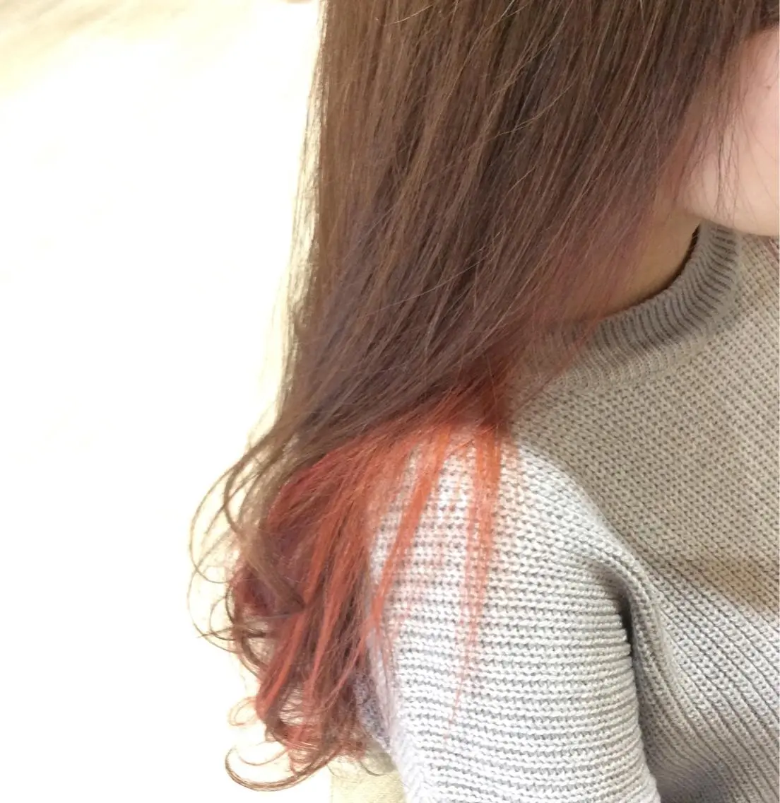 ロング カラー インナーカラー ピンクカラー ロング カット ヘアカラー トリートメント 山本 将史のヘアスタイル