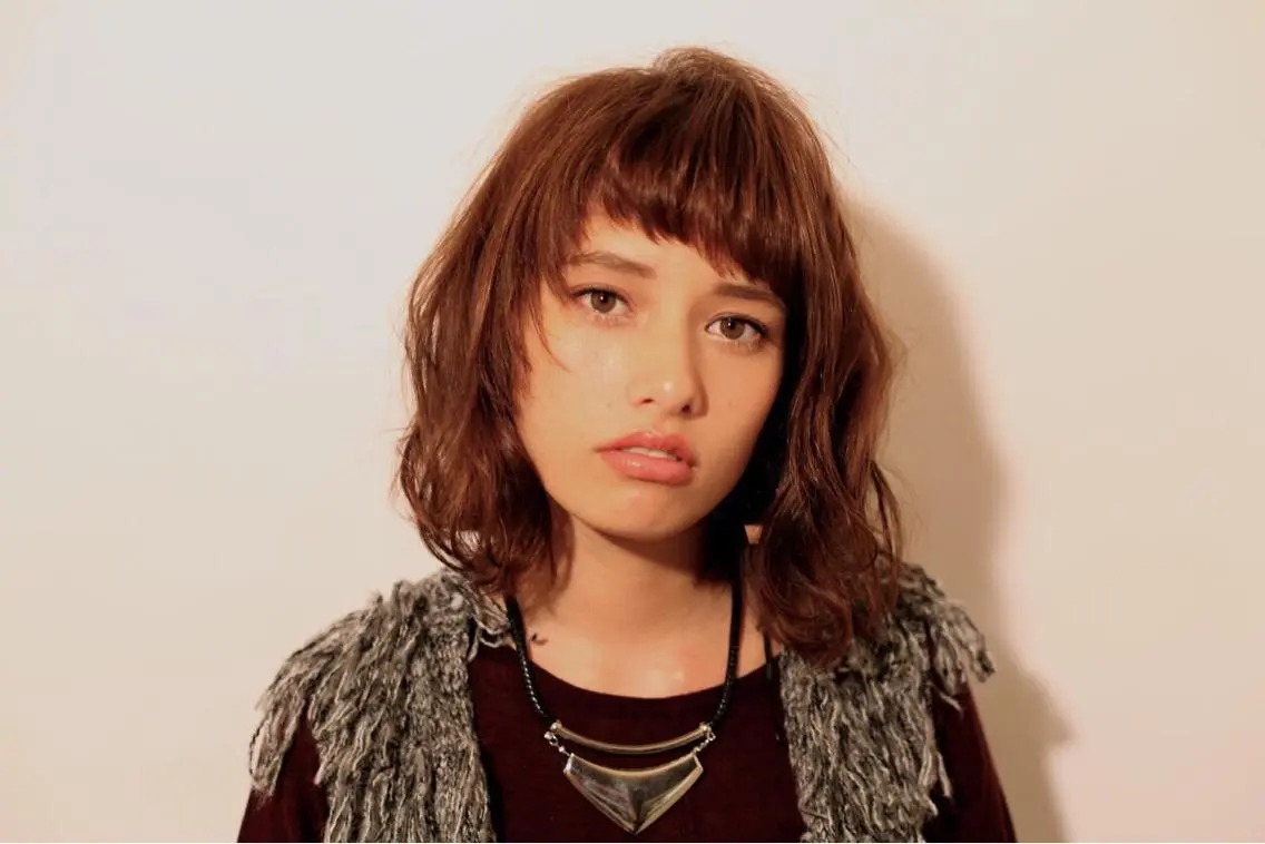 ミディアム カラー パーマ 沖 宜志のヘアスタイル