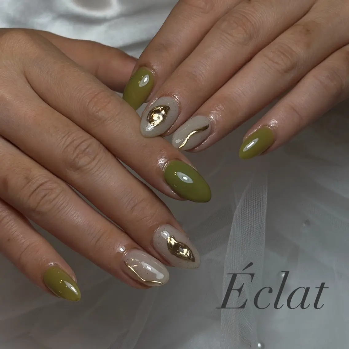 ネイル ハンドネイル nail salon Éclatのネイルデザイン