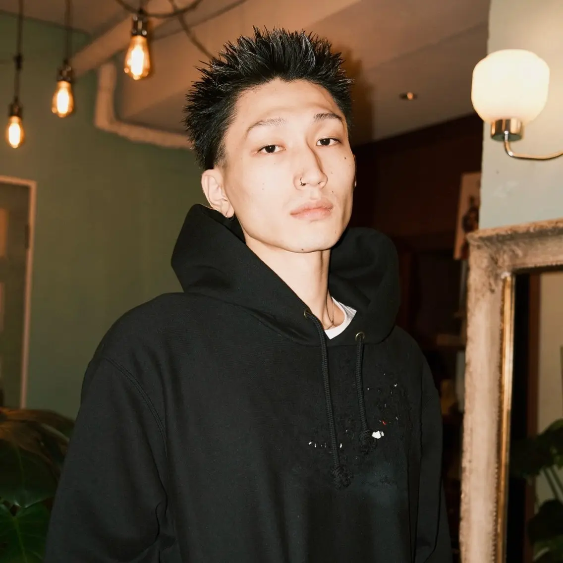 ショート メンズ カット 濱口 ジュニオルのヘアスタイル