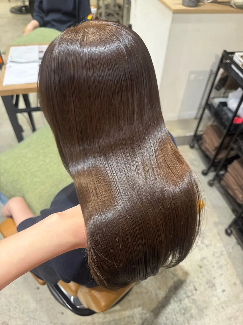 【🎀2回目以降の方🎀】艶カラー🩷＋クイックトリートメント🩵の写真
