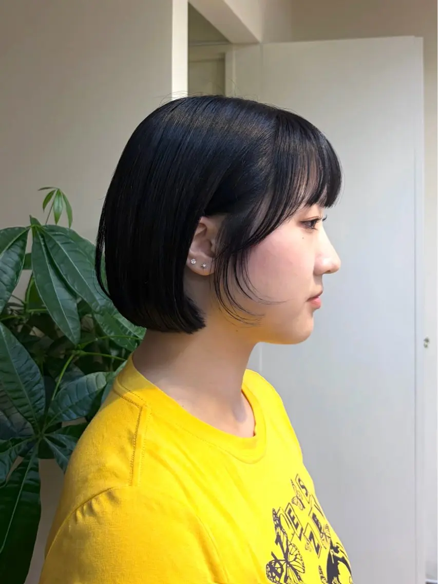ショート カラー ブリーチ カット ヘアカラー ショート/レイヤー/ 透明感カラー/サナのヘアスタイル