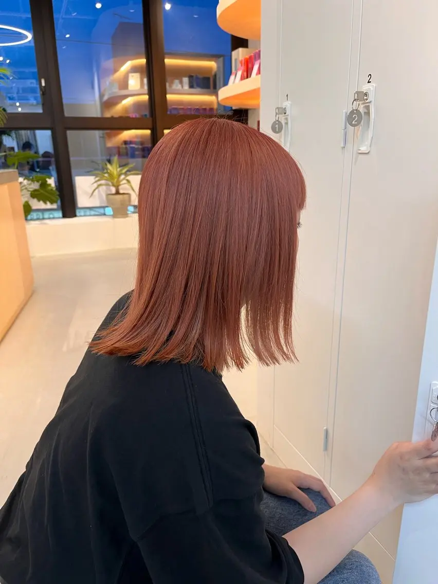 ミディアム カット ヘアカラー トリートメント 恒松 大毅のヘアスタイル