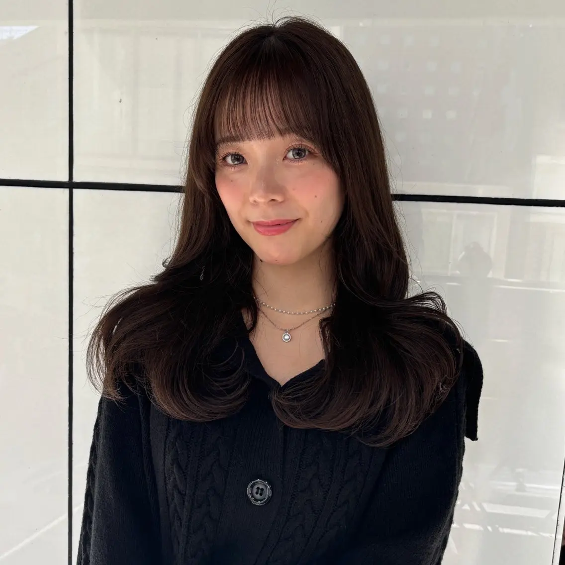 カラー ベージュカラー 黒髪 ブリーチ ブルーカラー ブルーブラック 艶カラー♡/eye / mai🪐🪄のヘアスタイル