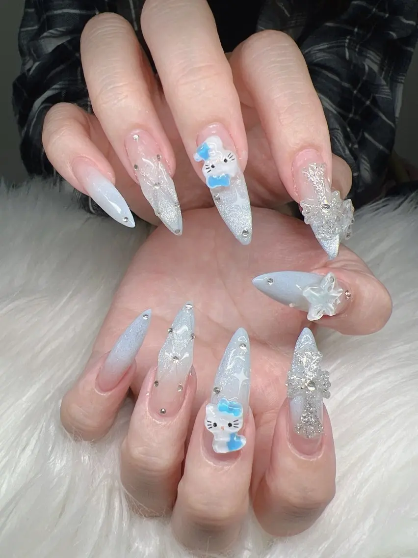 ネイル ハンドネイル Lee Nails チップ長さだし専門店のネイルデザイン