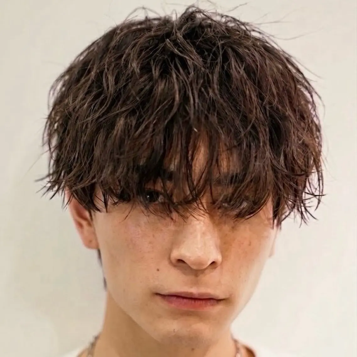 ショート パーマ ヘアアレンジ メンズ キッズ カット パーマ メンズカット/パーマ 山崎航平💈のヘアスタイル