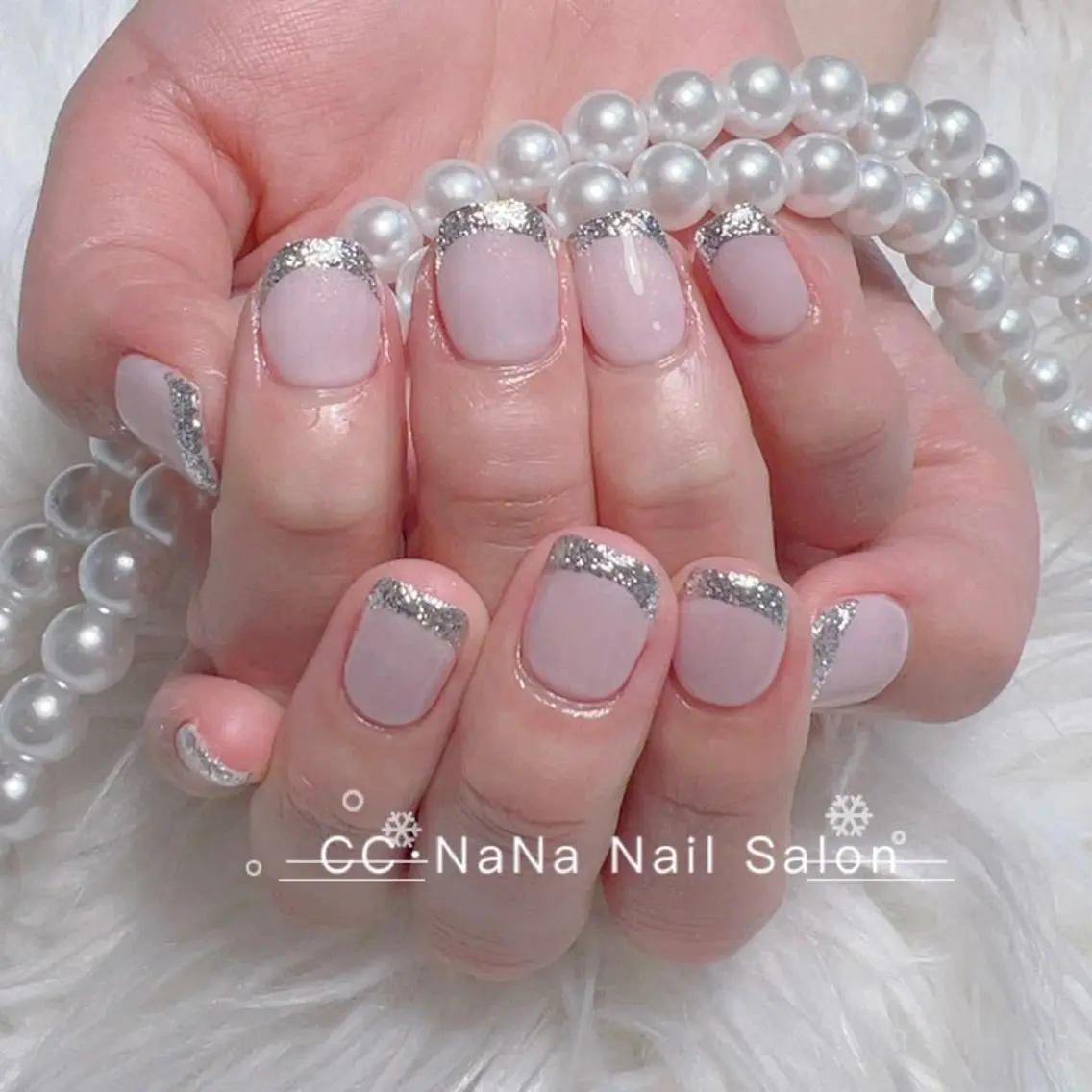 ネイル チークネイル フラッシュネイル ハート キラキラネイル 韓国ネイル ハンドネイル 💎CC・NaNa 韓国風ネイル🌙Cのネイルデザイン