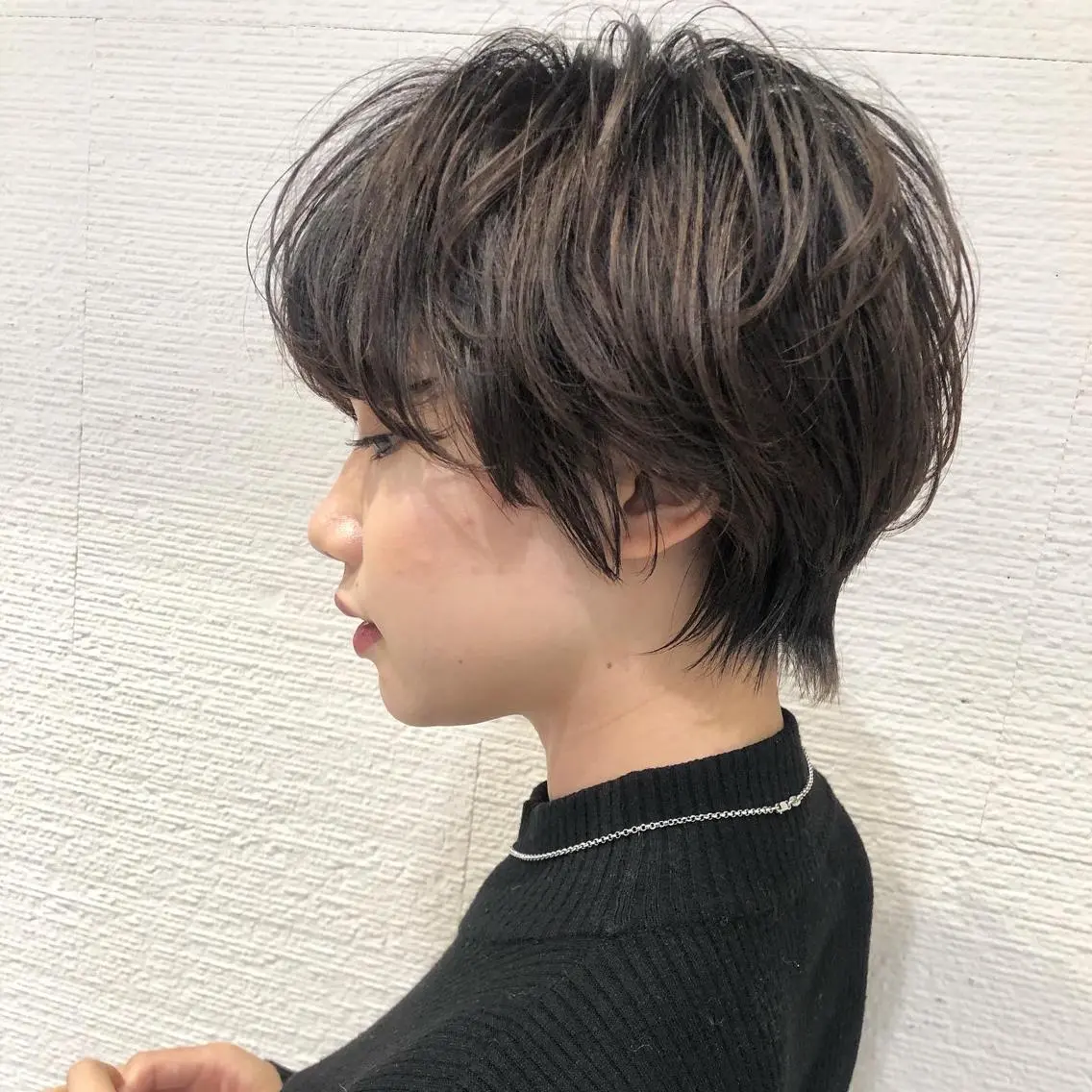 ショート パーマ 似合わせカット/ レイヤーカット/新谷のヘアスタイル